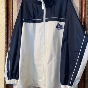 Mt. Rushmore Tan Full Zip Double Pocketed Windbreaker XXL